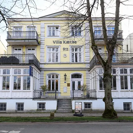 Stilvolles Apartment Mit Wintergarten, Balkon & Parkblick - Villa Kaethe Am Kurpark *
