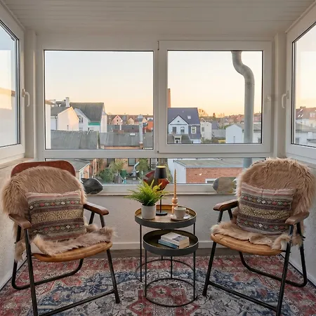 Stilvolles Apartment Mit Wintergarten, Balkon & Parkblick - Villa Kaethe Am Kurpark *